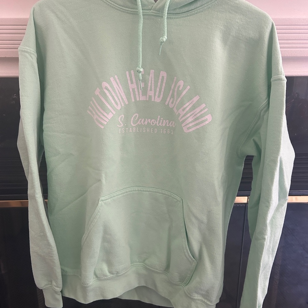 Mint Green Hilton Head Island Hoodie